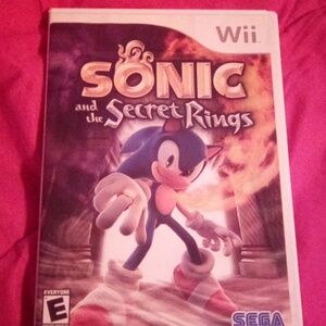 Sonic and the secret rings Wii game